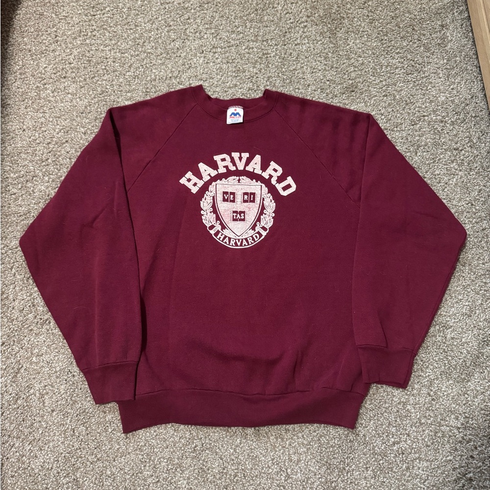 Vintage Miller Harvard University Sweatshirt Men size X-Large Crewneck USA